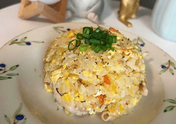 女性「オムライスを作っていたら…」　太ることを気にして？「笑った」「見習いたいわ」