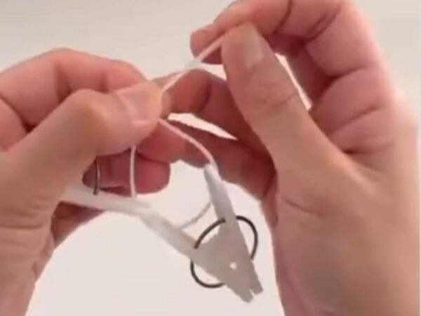 洗濯バサミを連結させると…？　思いがけない発想に「今日から試したい！」