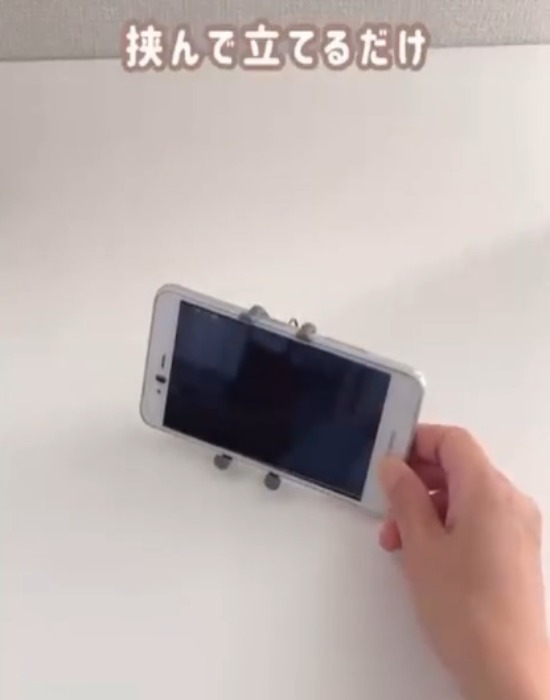 洗濯バサミを連結させると…？　思いがけない発想に「今日から試したい！」