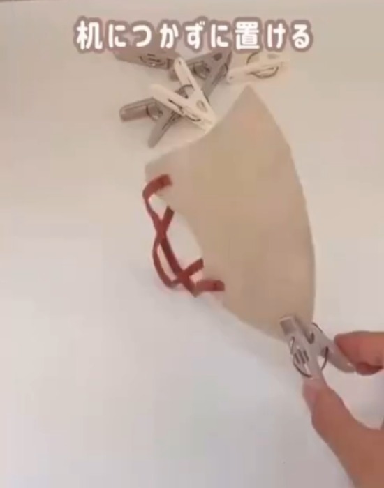 洗濯バサミを連結させると…？　思いがけない発想に「今日から試したい！」