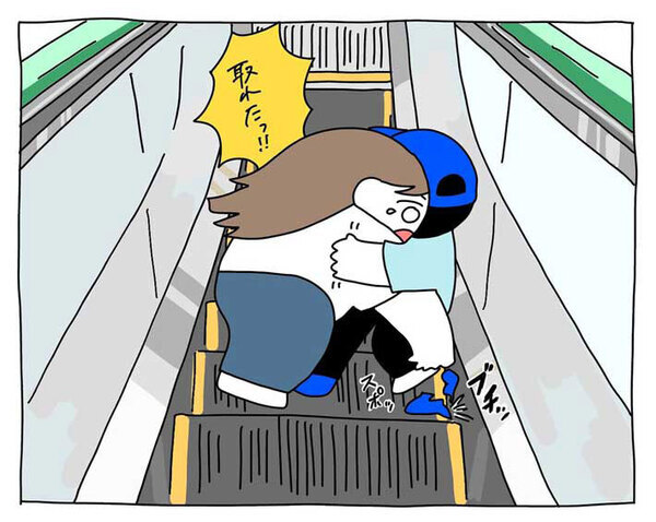 「危険な意味が分かった」　実際のエスカレーター事故を描いた漫画に、称賛の声