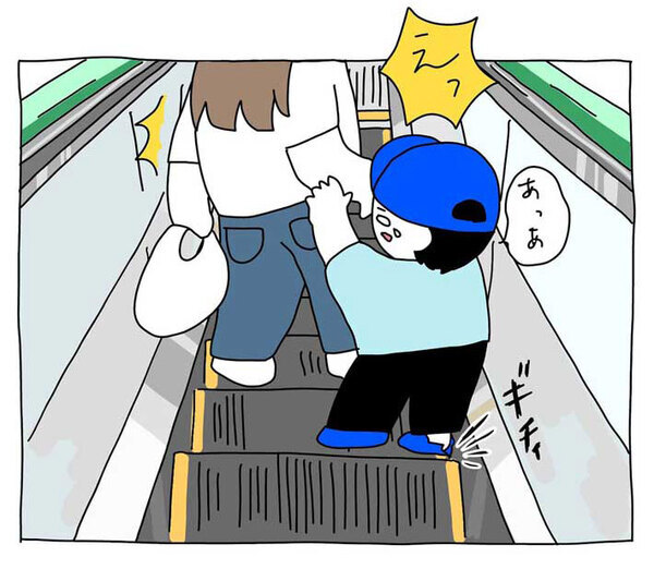 「危険な意味が分かった」　実際のエスカレーター事故を描いた漫画に、称賛の声