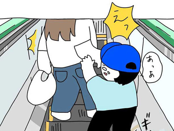 「危険な意味が分かった」　実際のエスカレーター事故を描いた漫画に、称賛の声