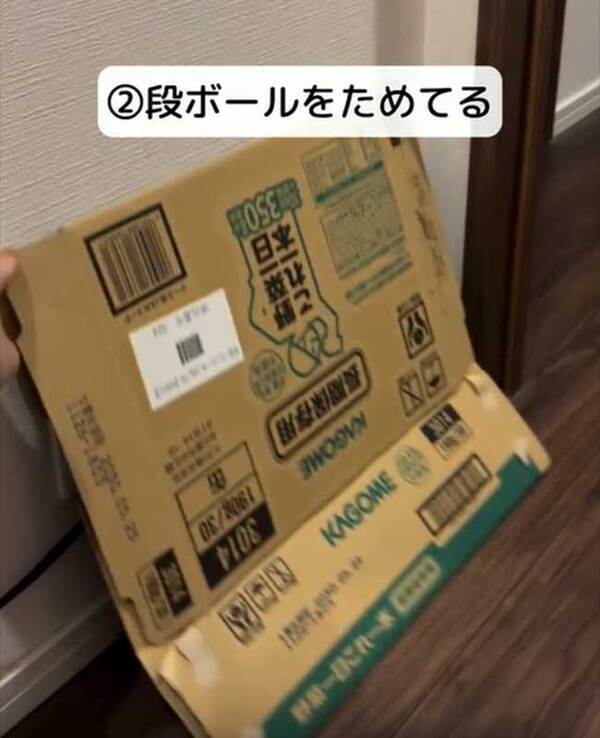 「ダンボールはすぐ捨てて」　そのままにしておくと『ヤバい理由』に「ヒッ」「すぐ片付ける」