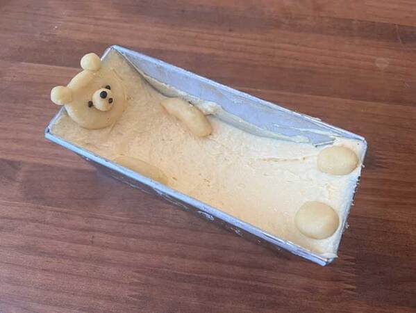 「クマのパウンドケーキになるかと思ったら…」　焼けた姿に爆笑！