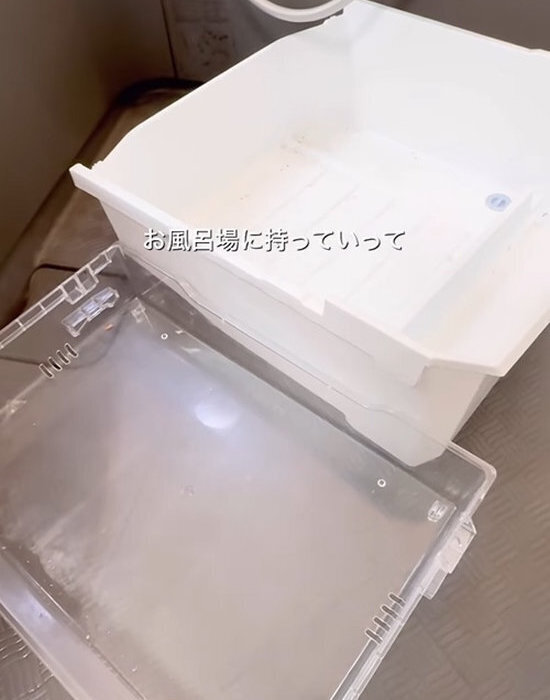 野菜室の土汚れやゴミがスッキリ！　整理整頓の時短テクニック