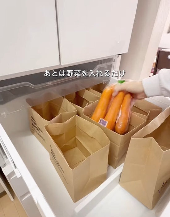 野菜室の土汚れやゴミがスッキリ！　整理整頓の時短テクニック