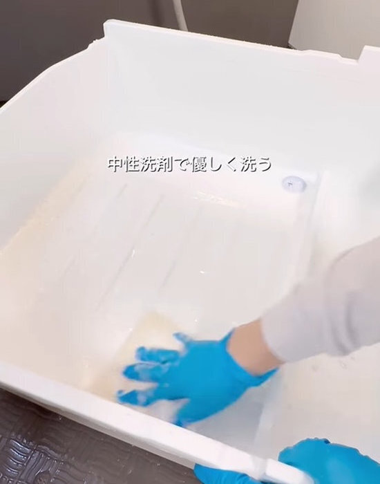 野菜室の土汚れやゴミがスッキリ！　整理整頓の時短テクニック