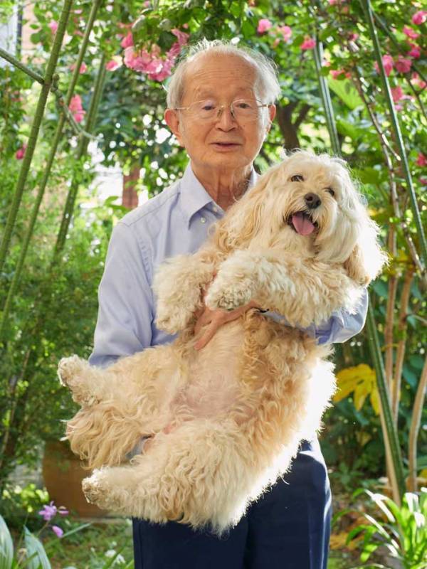 「この対比、好きすぎる」「なんでやねん」　愛犬の表情の違いに爆笑！