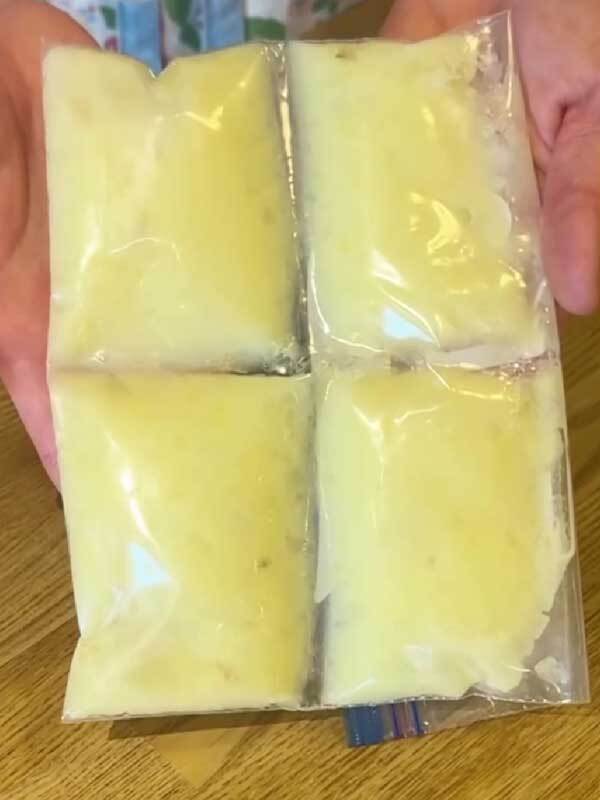 マッシュ状にして、小分けで冷凍！　JA全農が紹介する保存方法がこちら
