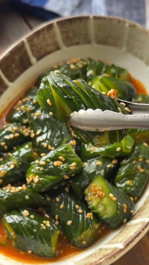 切って漬けておくだけ？　簡単すぎる『無限キュウリ』に「最高」「取り合いになりそう」