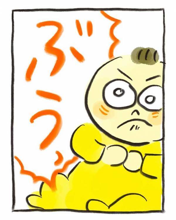 オナラが大きすぎる赤ちゃん　電車に乗ると…「泣くほど笑った」