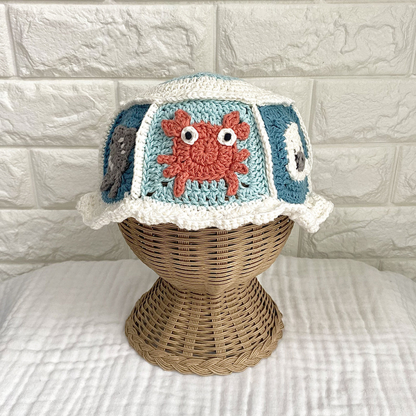 母が作った『１歳息子の帽子』　発想に「天才現る」「１００億点や！」