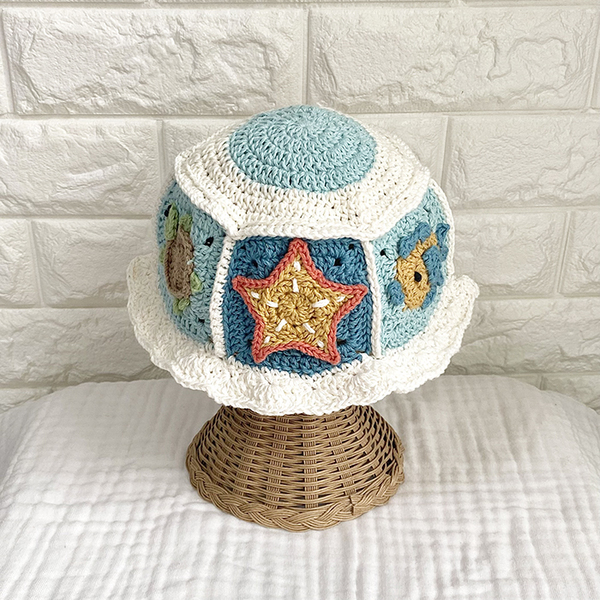 母が作った『１歳息子の帽子』　発想に「天才現る」「１００億点や！」