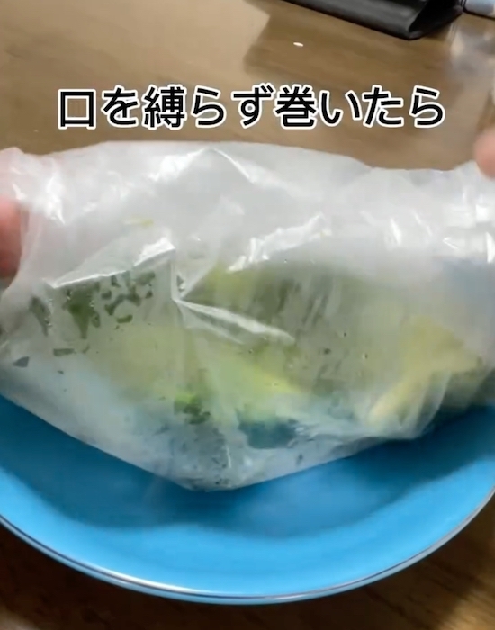 電子レンジで完結するブロッコリー調理　小さな工夫に「これは気付かなかった」「面白い」