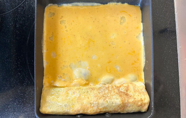 普通の玉子焼きかと思いきや…？　カットした断面に「かわいい！」「これは大正解」