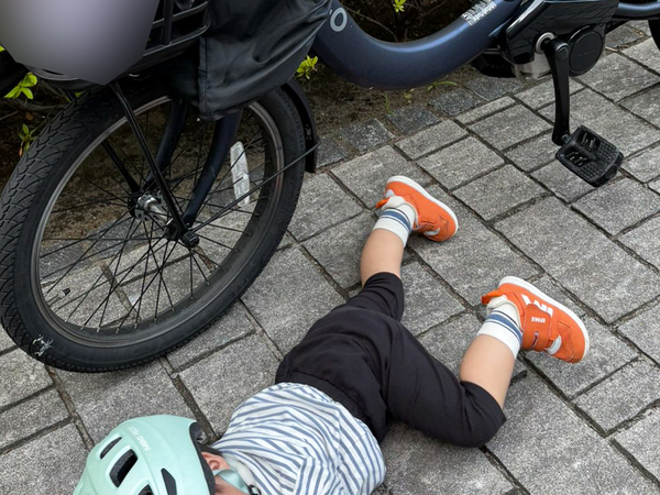 『イヤイヤ期』に突入した１歳息子　拒否の理由が？「腹抱えて笑った」「全力すぎるだろ！」