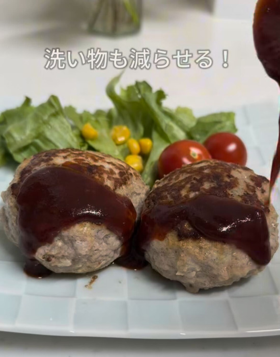 パン粉を切らした時はどうする？　食パンハンバーグに「もう戻れない！」