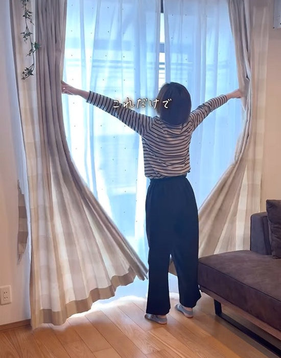 「フックは外しません」 カーテン洗濯の新常識に「掃除も一石二鳥」
