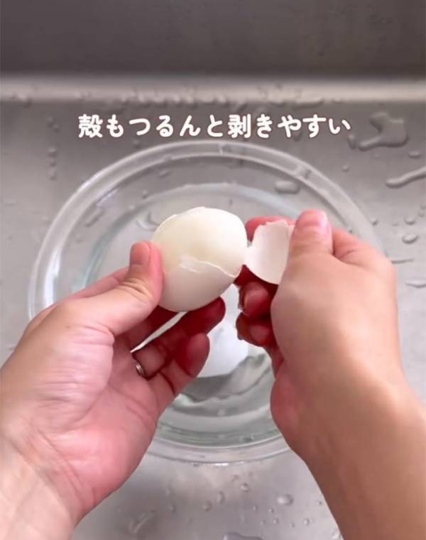 ゆで卵をゆでる時は…　主婦が教える『裏ワザ』にビックリ！