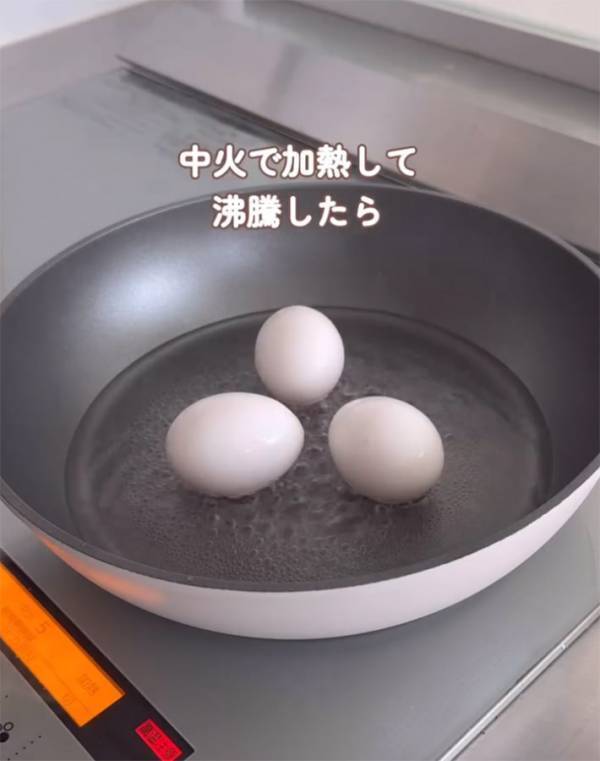 ゆで卵をゆでる時は…　主婦が教える『裏ワザ』にビックリ！