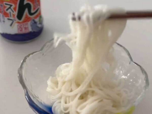 そうめんがくっ付く！　解決法に「知らなかった」「やってみます！」