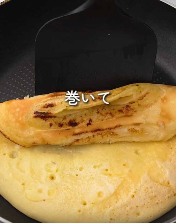 バナナ５枚をフライパンに…　焼き上がったものに「子供が喜ぶ」「おいしそう」