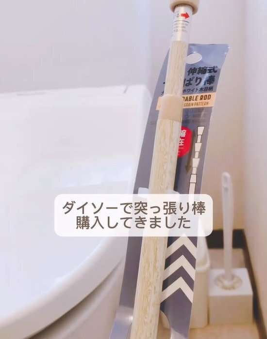 便器奥のデッドスペースが棚に？　収納アイデアに「思い付かなかった」「感動した」