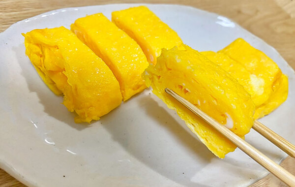 玉子焼きに小さじ２杯入れたのは？　「家族がハマった」「冷めてもしっとり」