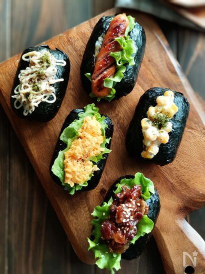 おにぎり全体を海苔で包んだら？「斬新」「孫が家に来たら作ります」