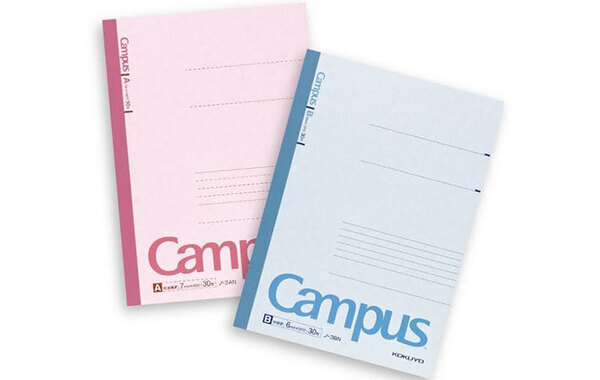 コクヨのキャンパスノートの暖色系、寒色系はどう使い分けている？