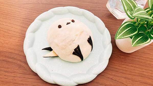 SNSで話題！　かわいらしい『チョコパン』、２つに割ると？