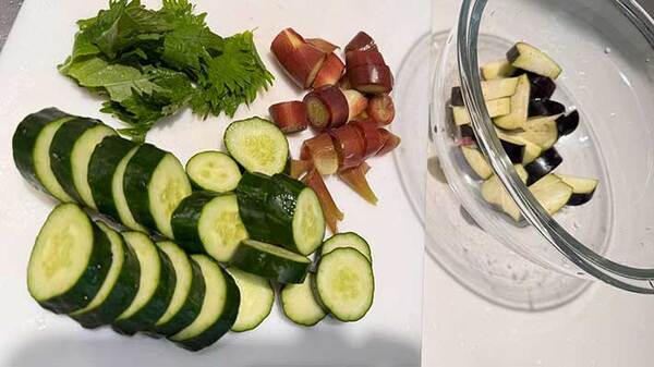 キュウリやナスをそのまま…　そうめんに合う『だし』に「食欲がわく」「簡単でうまい」