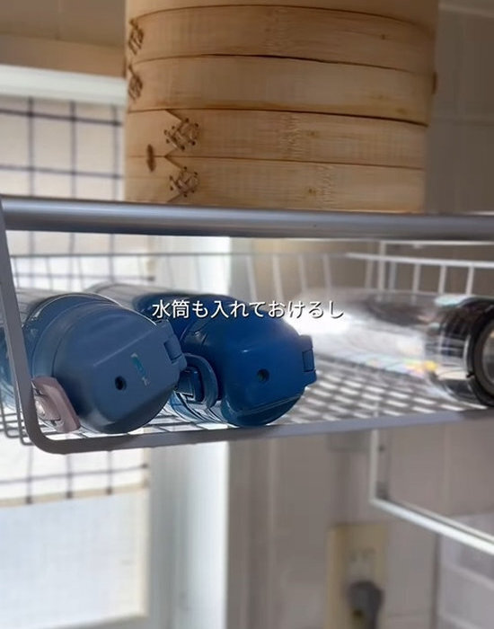 １００均の『吊り下げバスケット』が万能　使える場所の多さに「すごすぎ」「真似したい」