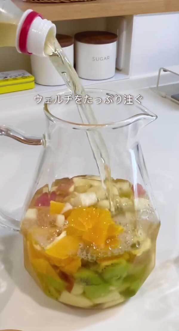 果物を半日寝かせて…　できたものに「これはヤバい！」「リピート確定」