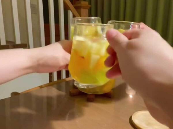 果物を半日寝かせて…　できたものに「これはヤバい！」「リピート確定」