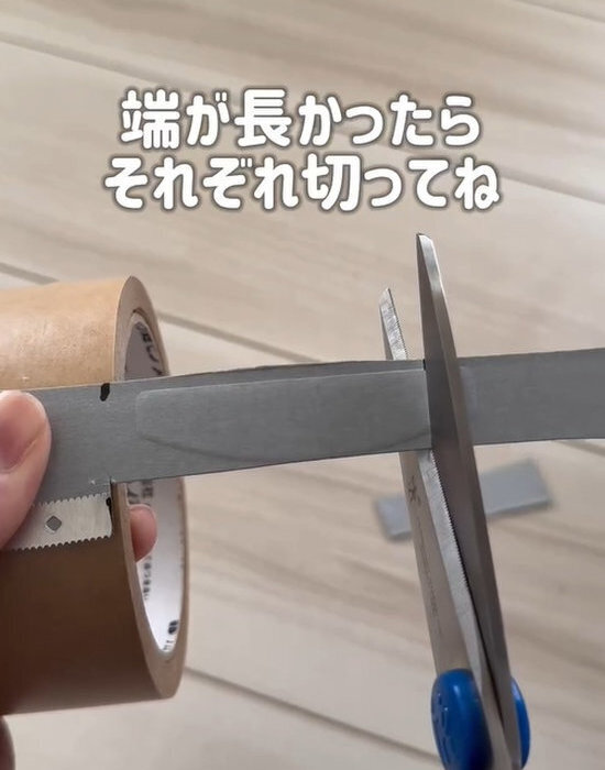 使い終わったラップの箱が…　意外な使い道に「これは便利」「賢いな」