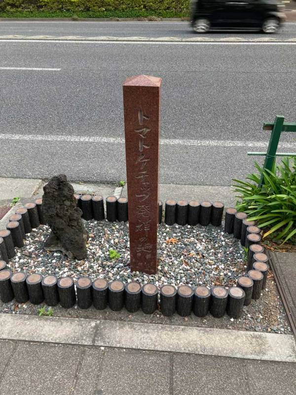 歩道にポツンと建てられた石碑　よく見ると…「なんだって！」「知らなかった」