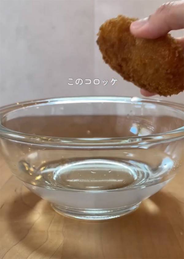 お惣菜の天ぷらを食べる前に？　使ったものに「想像もしていなかった」「やってみる」