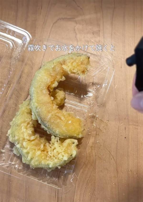 お惣菜の天ぷらを食べる前に？　使ったものに「想像もしていなかった」「やってみる」
