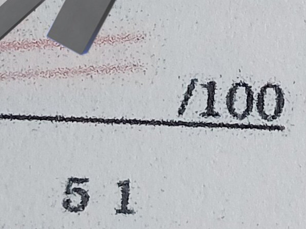 高校生「点数が低すぎたから…」　まさかの『隠し方』に「その発想はなかった！」