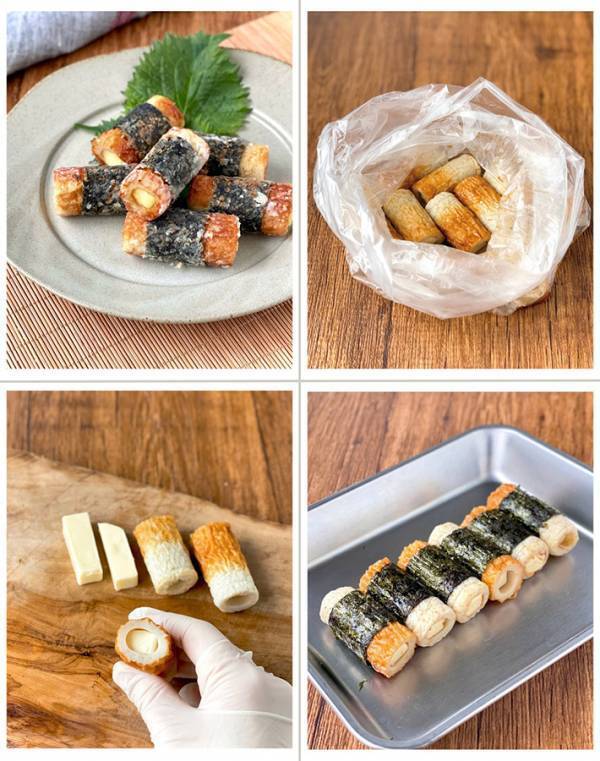 ちくわの中に詰めたのは…　企業のレシピに「みんな好きなやつ」「すぐ完食した」