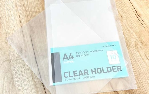 クリアファイルを少し切って…？　意外な使い道に「これは便利！」