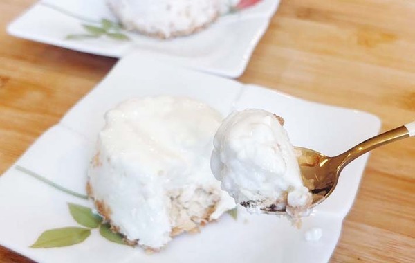 調理時間５分！　ヨーグルトを使ったチーズケーキに「ほっぺた落ちそう！」