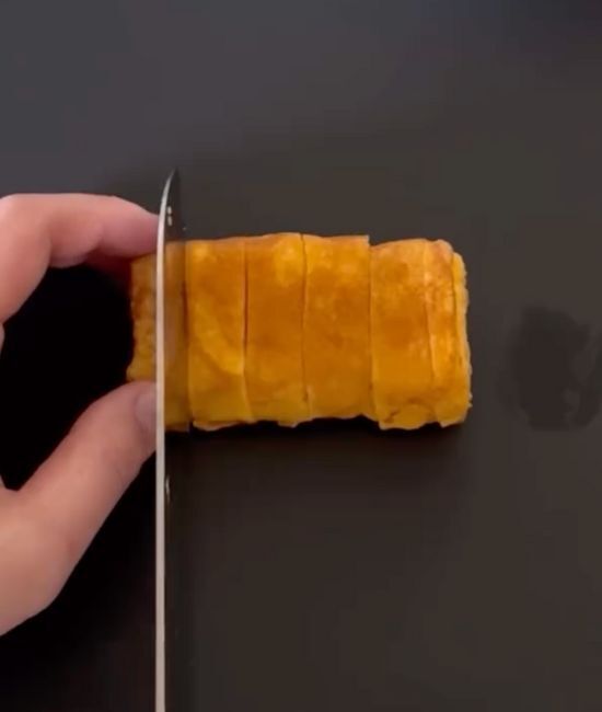 卵焼きに片栗粉を混ぜたら？　冷凍後の姿に「感動した」「もう戻れない」