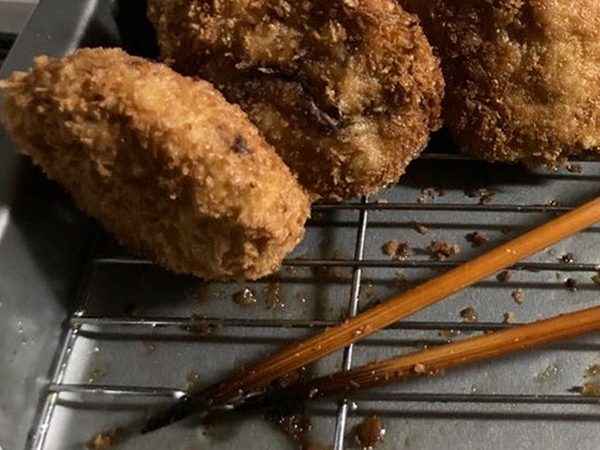 父から「メンチカツあるよ」とLINE　娘の返事が？「むしろ最高だろ」「大好き」