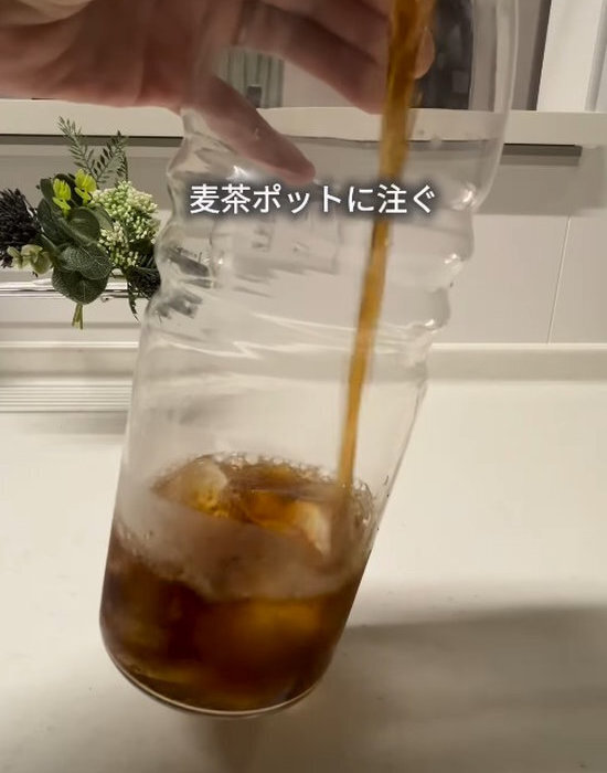「昨日の朝これ知ってたら…」　冷たい麦茶が５分で完成する方法