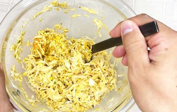 保存袋に丸ごと投入して…　できた一品に「ふわふわ！」「満たされた」