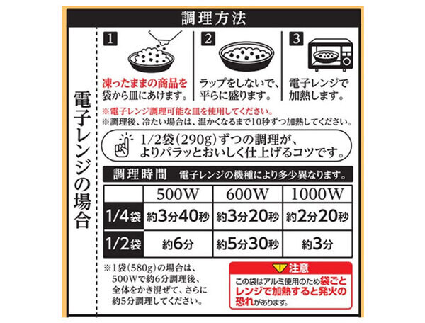 冷凍チャーハンがべちゃっとなる…　メーカーに聞いた『原因』とは？