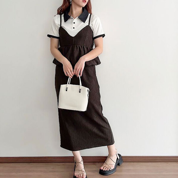 これが２０００円で買えるの？　しまむらの『高見えワンピ』が着回しバツグンで万能だった